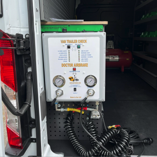 Van Trailer Check Install for WS transportation